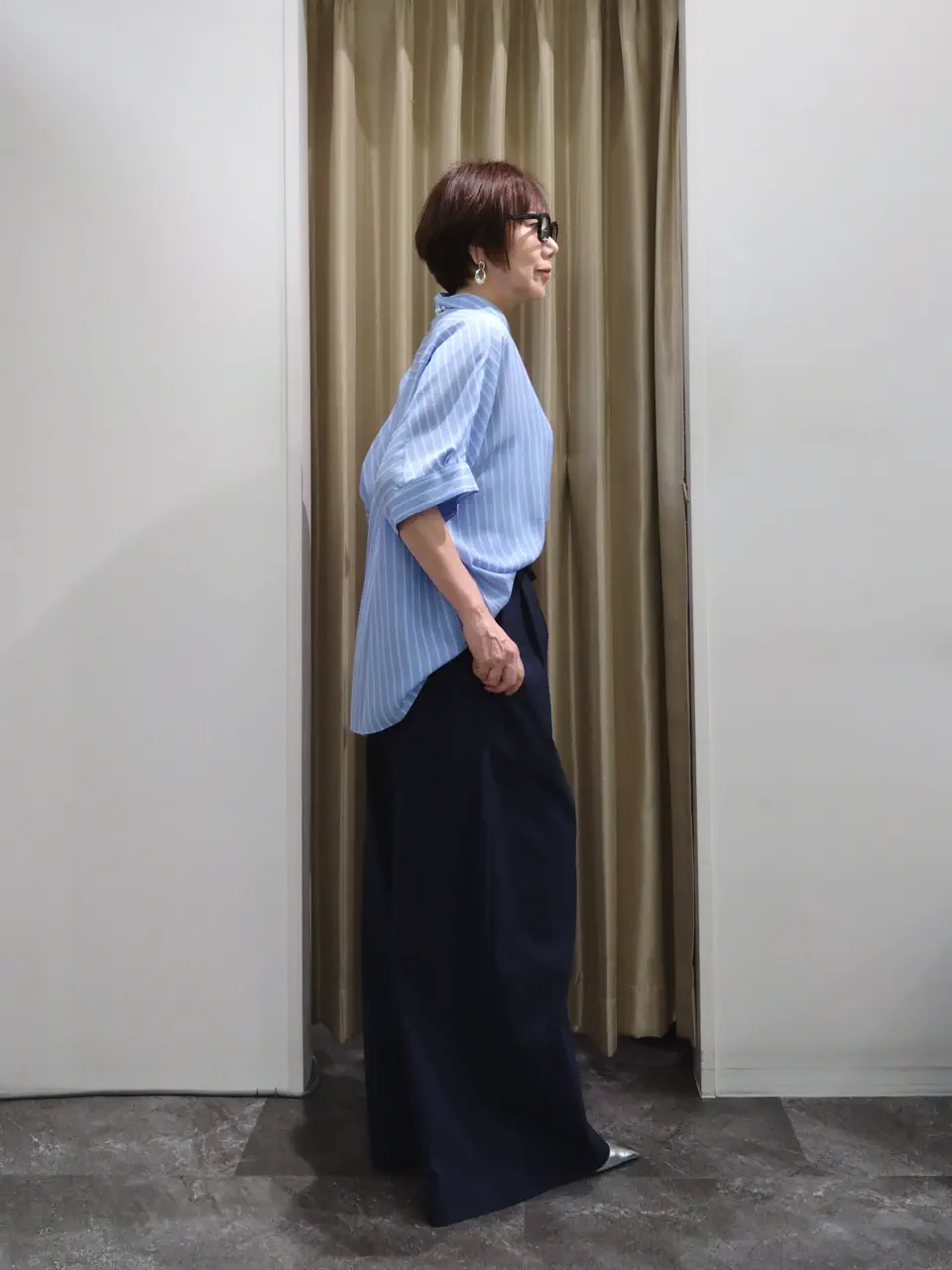 自由区 鶴田 コーディネート画像