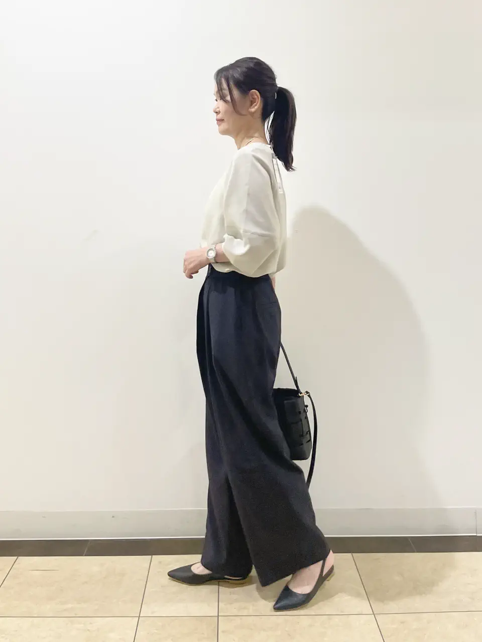 自由区 永石 コーディネート画像