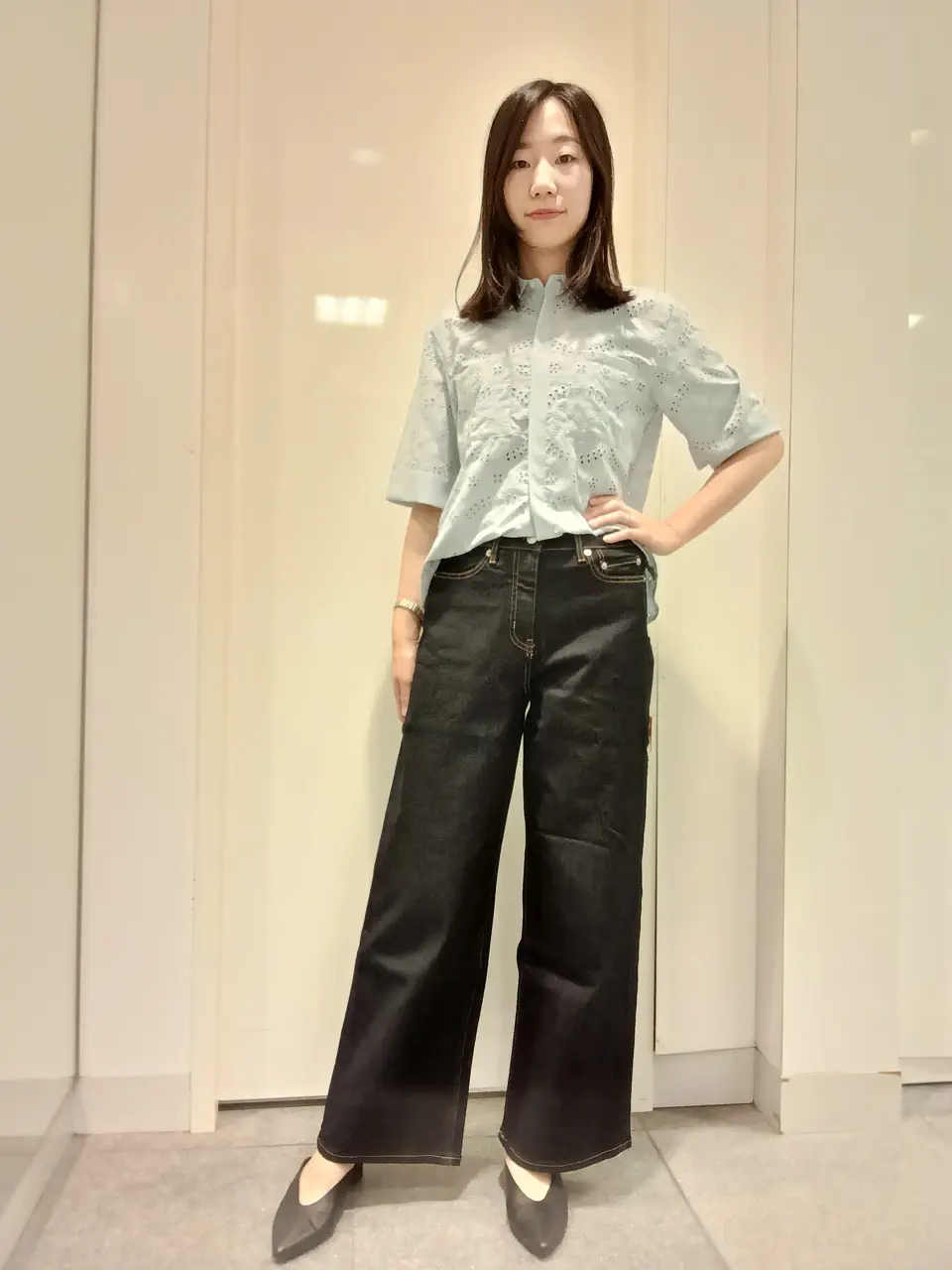 J.PRESS LADIES スタッフ コーディネート画像