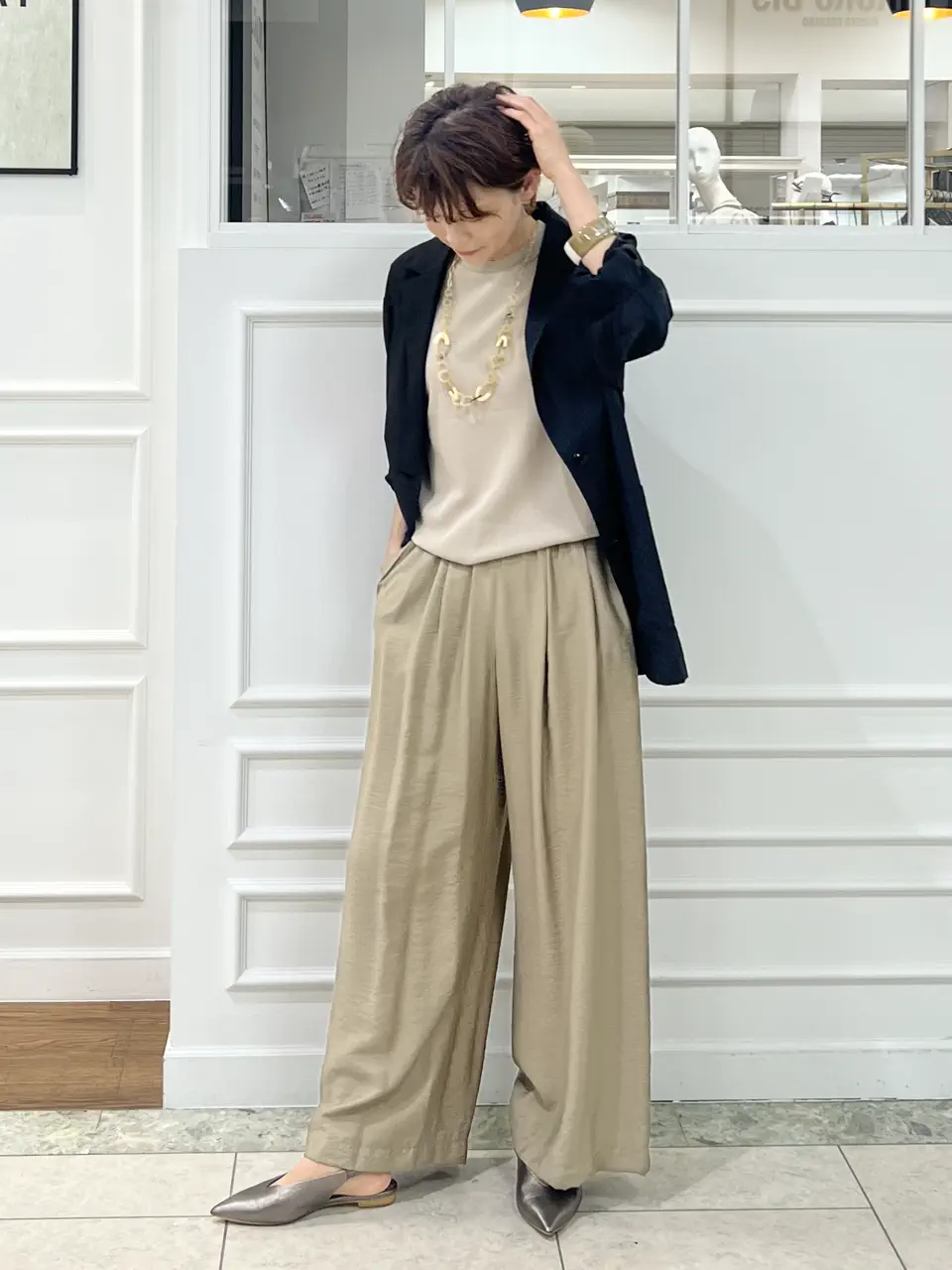 自由区 hazuki コーディネート画像