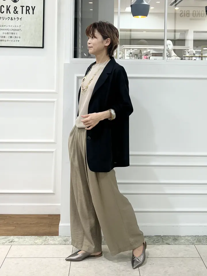 自由区 hazuki コーディネート画像