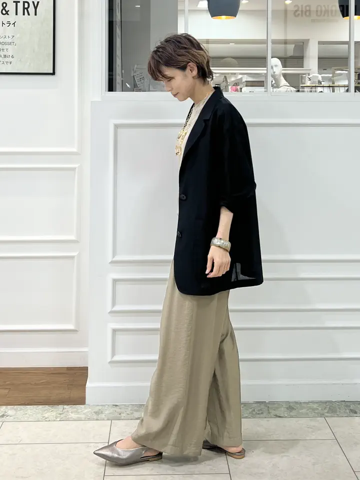 自由区 hazuki コーディネート画像