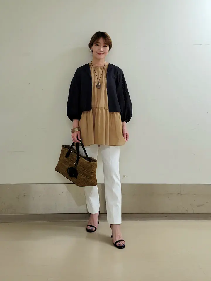 自由区 濱地 コーディネート画像