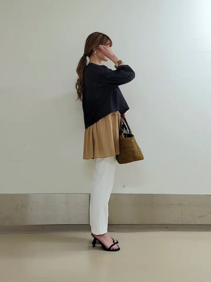自由区 濱地 コーディネート画像