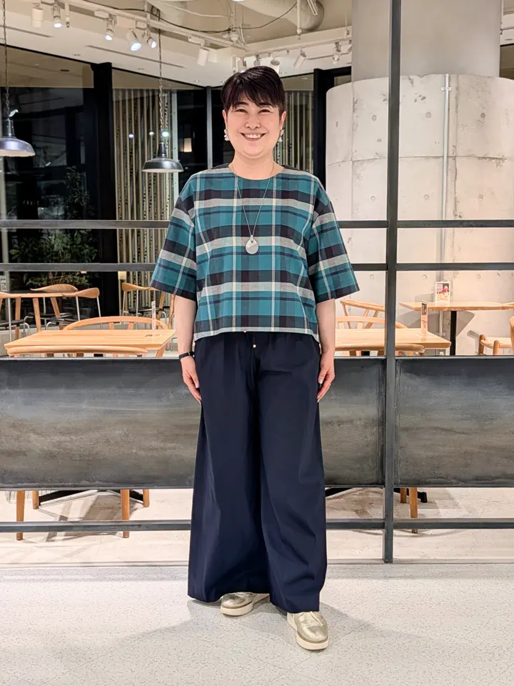 自由区 田中 コーディネート画像