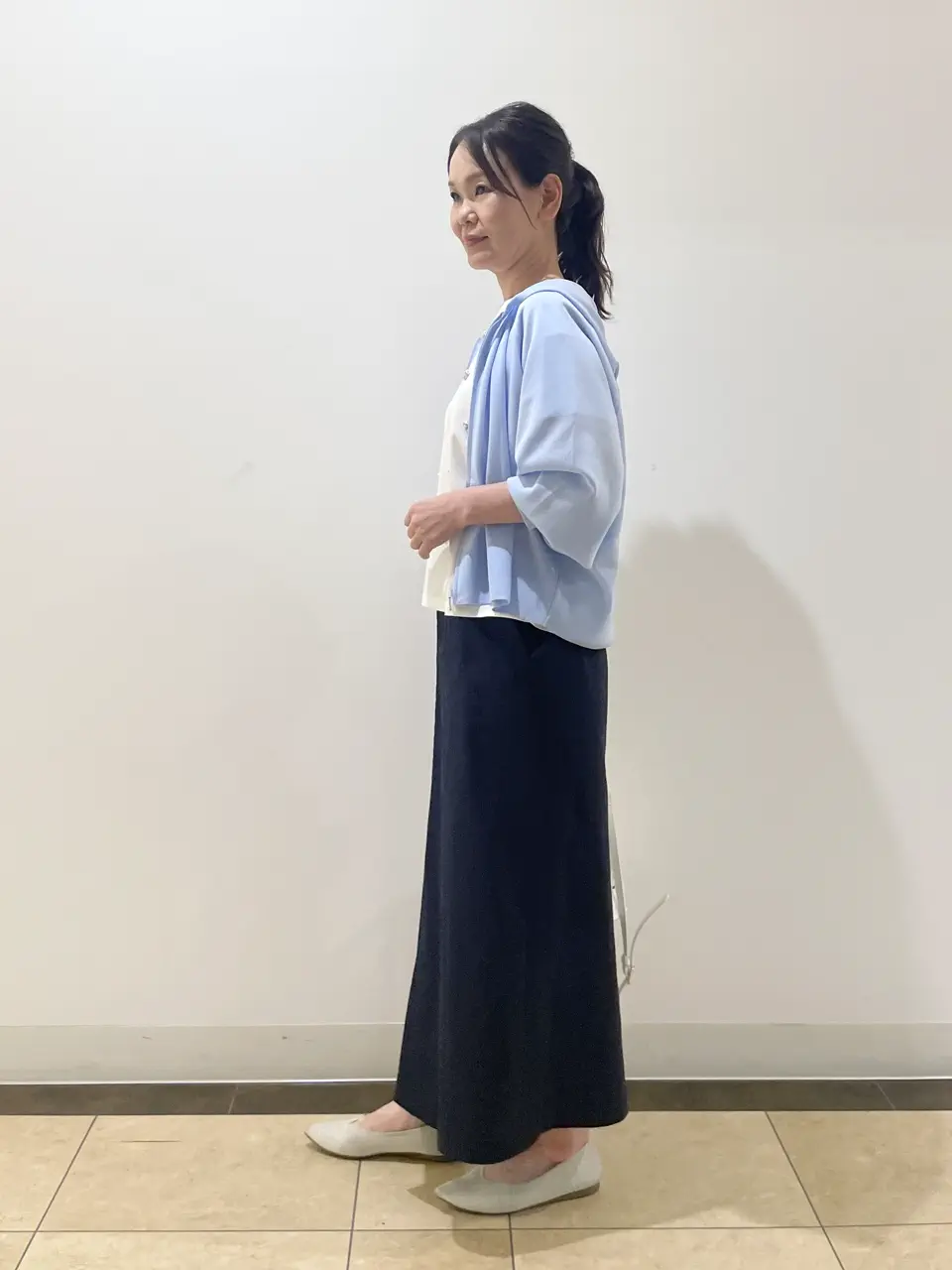 自由区 永石 コーディネート画像
