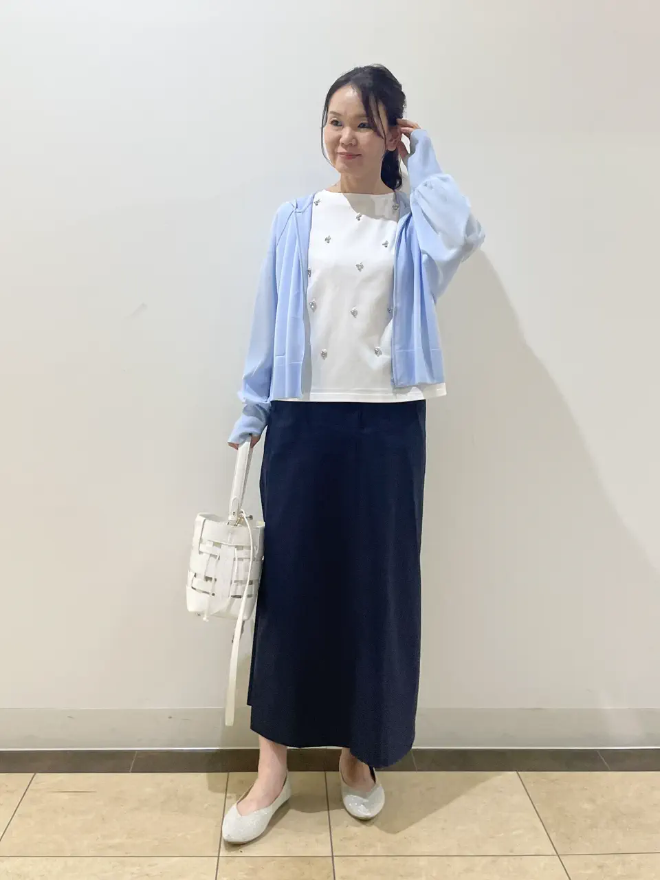 自由区 永石 コーディネート画像