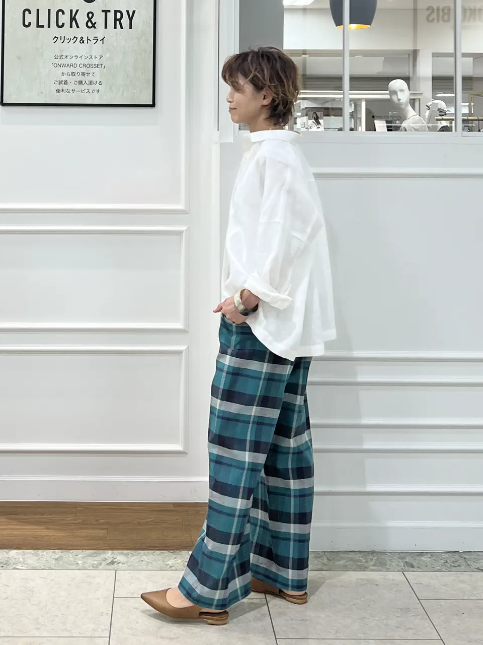 自由区 hazuki コーディネート画像