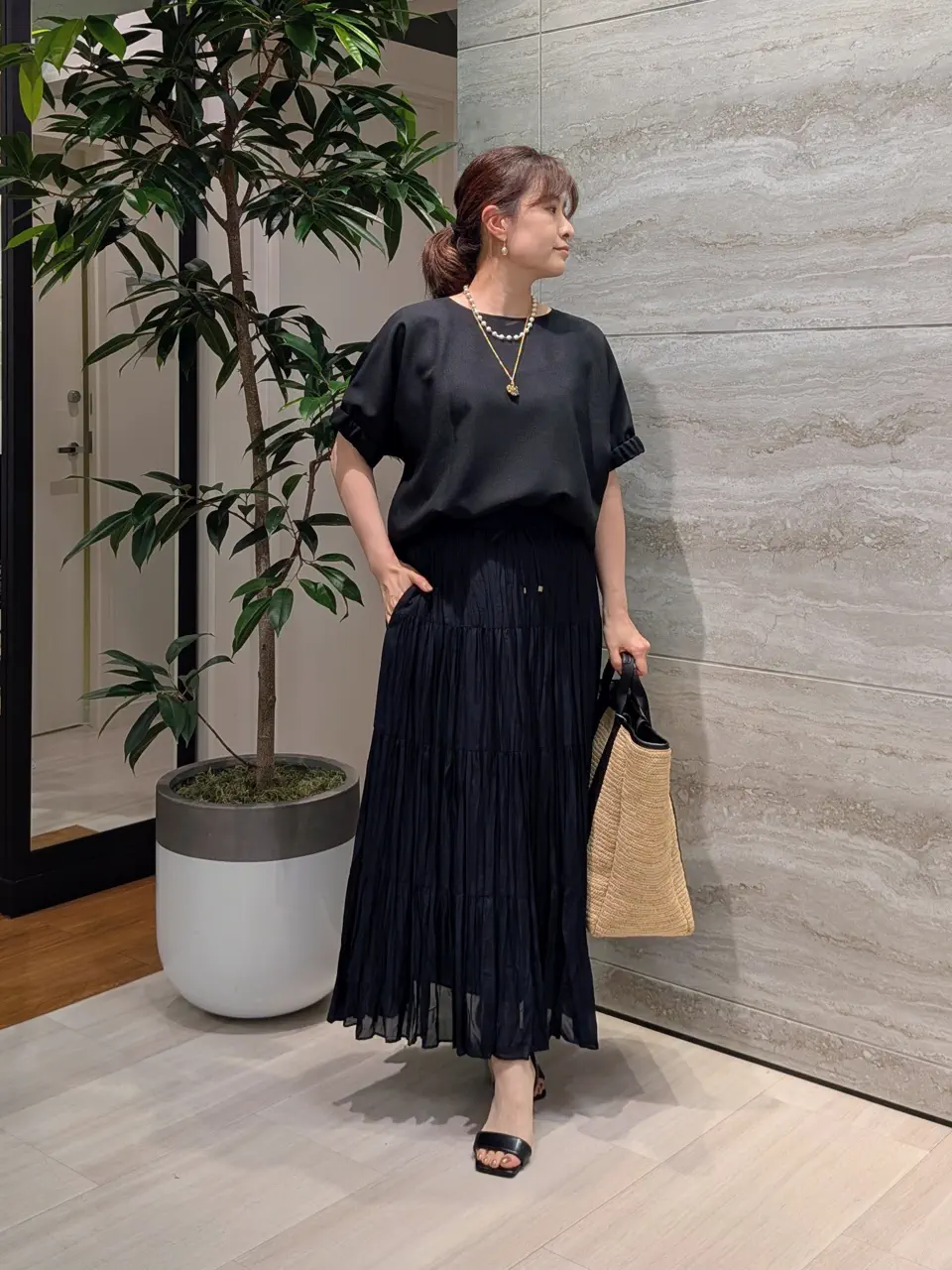 自由区 Nakai コーディネート画像