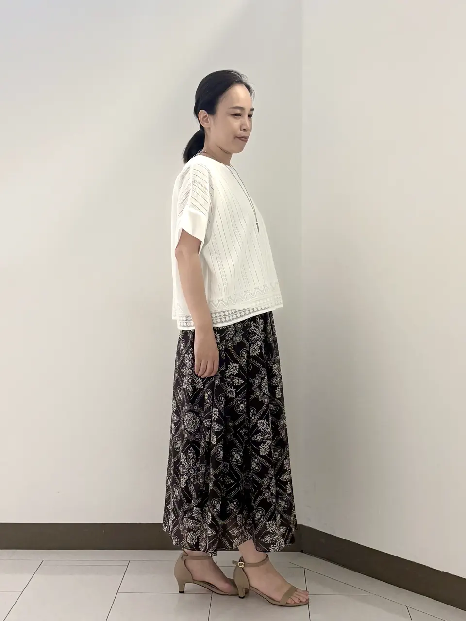 自由区 南 コーディネート画像