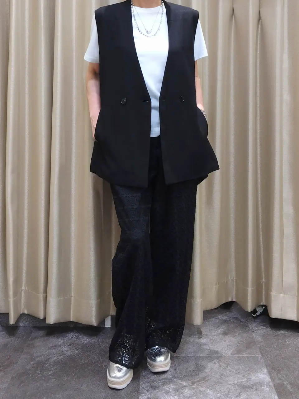 自由区 鶴田 コーディネート画像