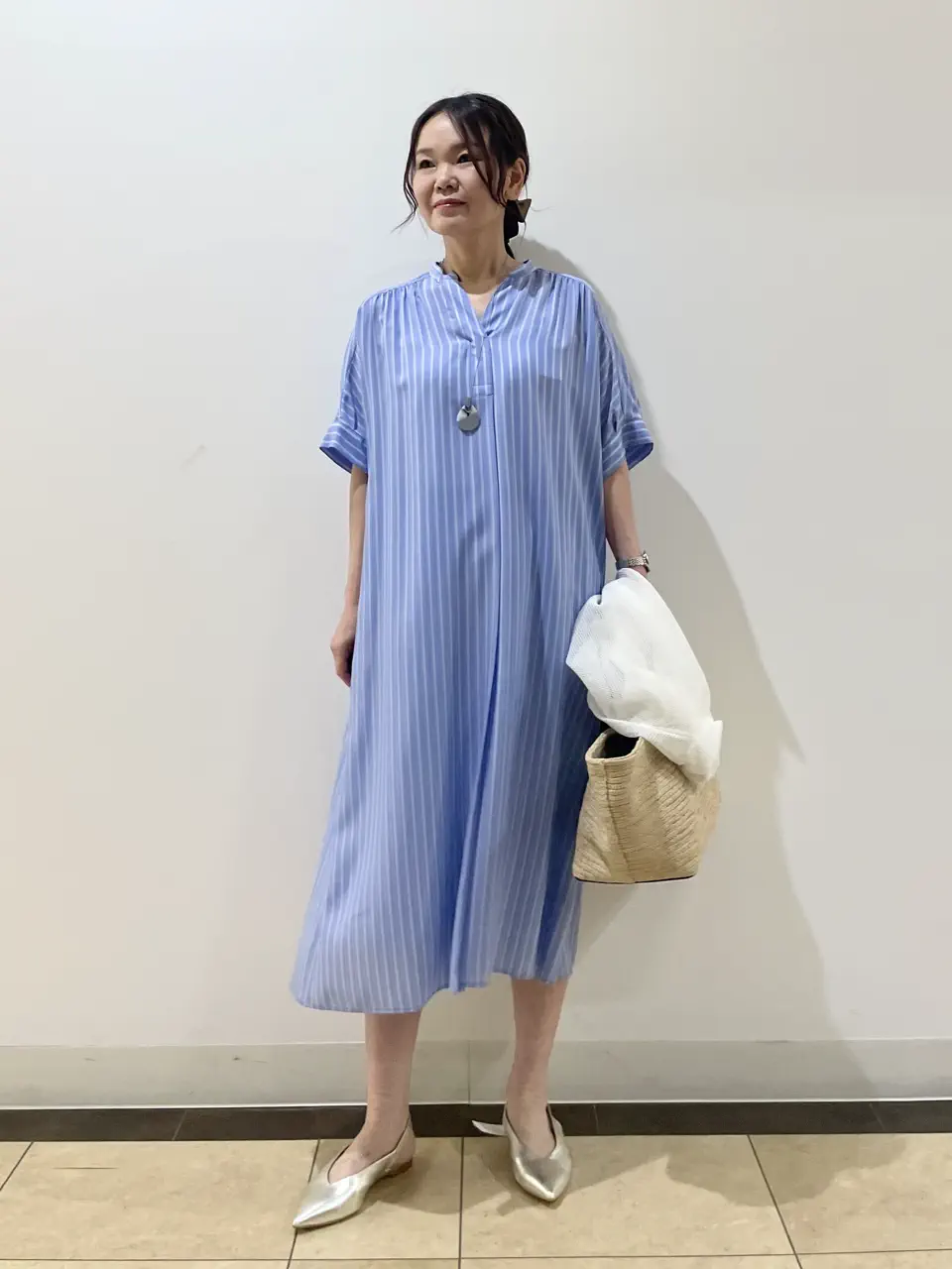 自由区 永石 コーディネート画像