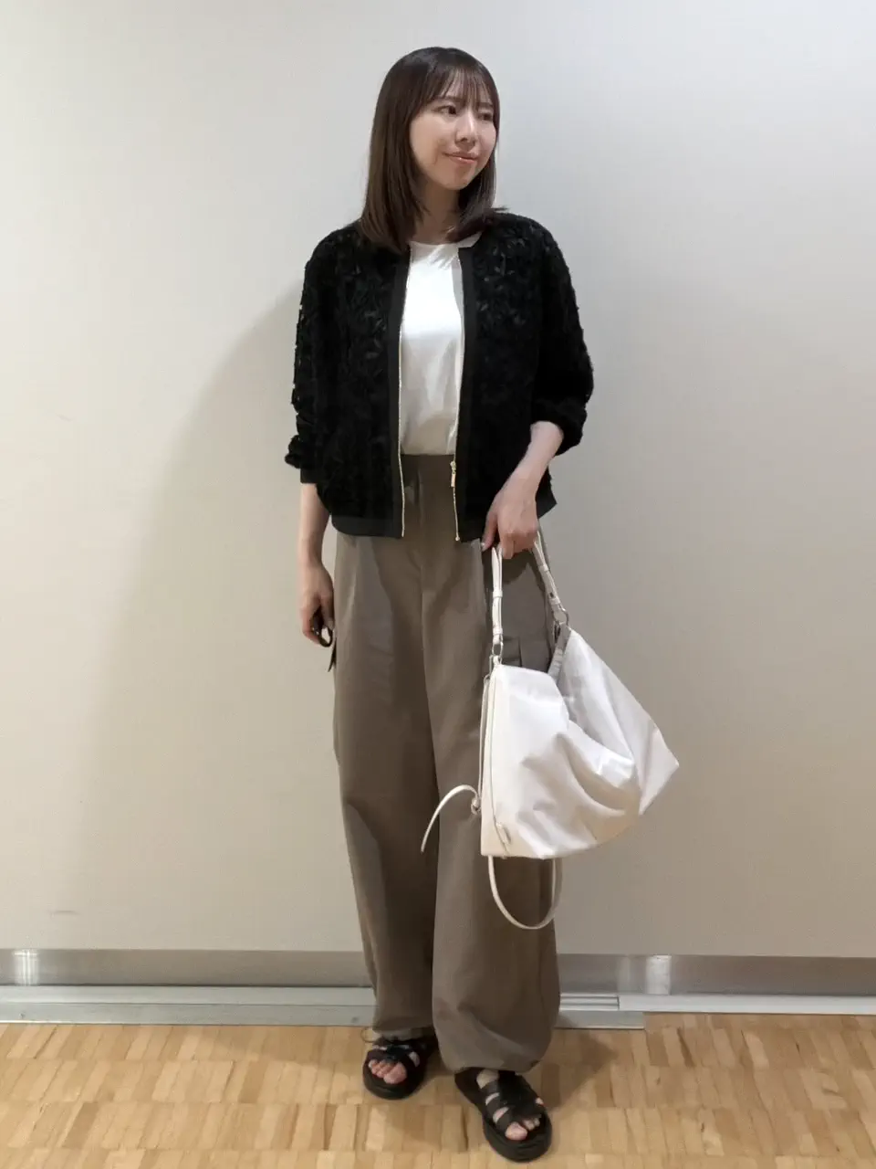 自由区 森川 コーディネート画像
