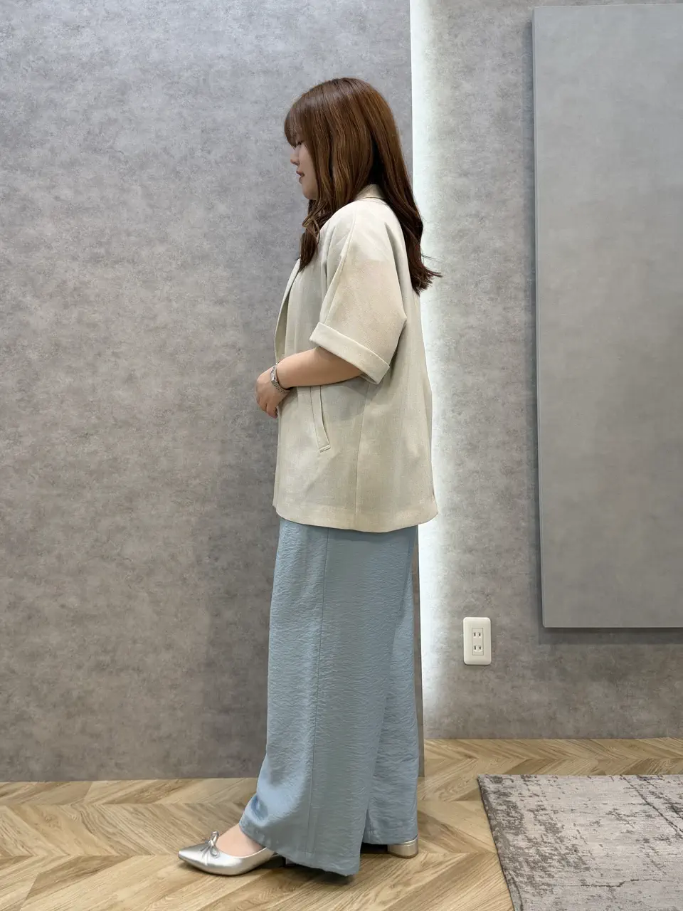 自由区 坪田 コーディネート画像