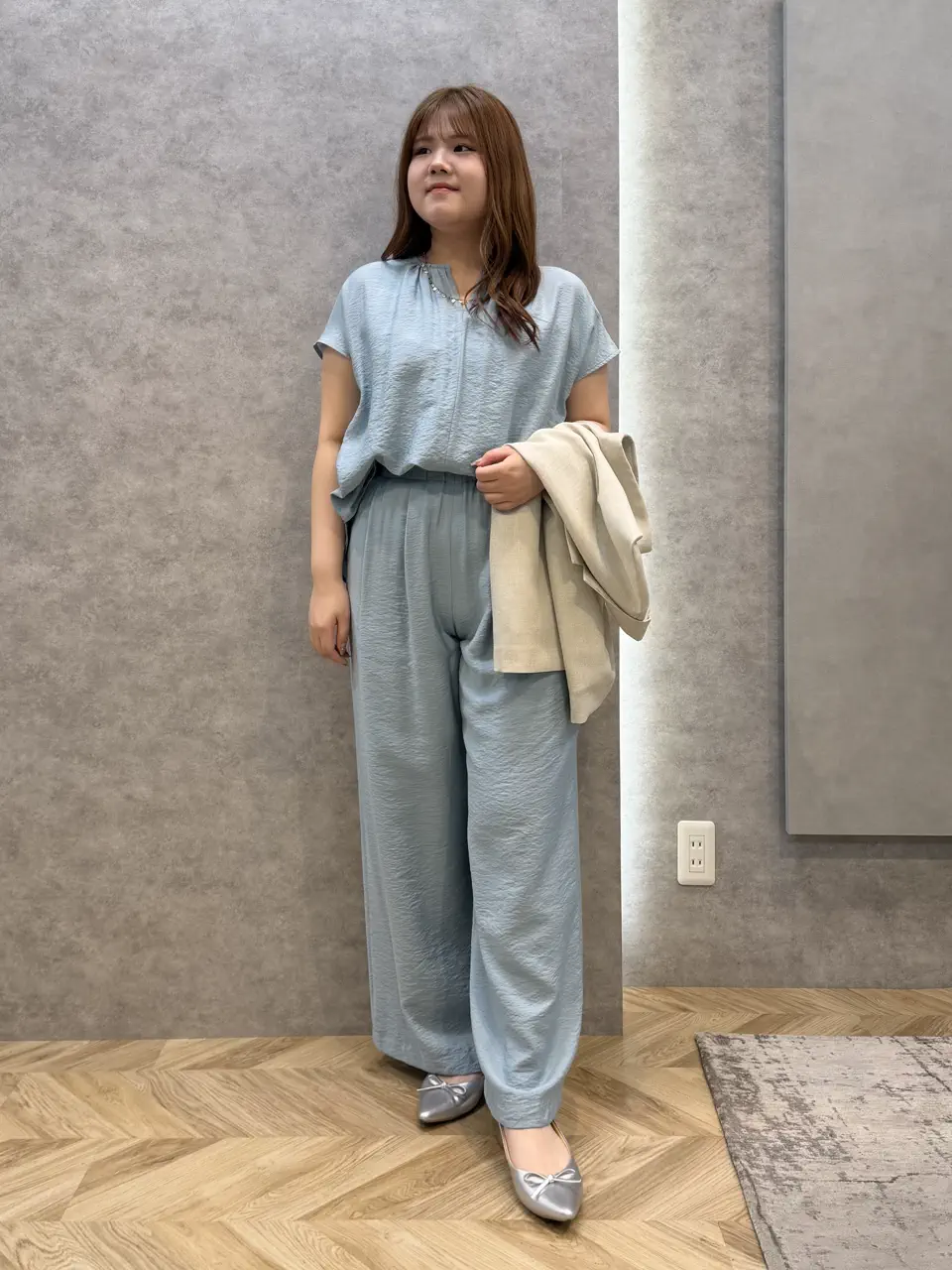 自由区 坪田 コーディネート画像