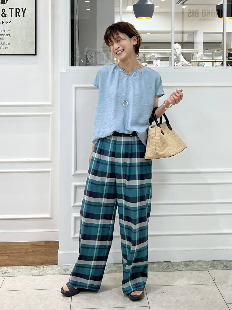 自由区 hazuki コーディネート画像