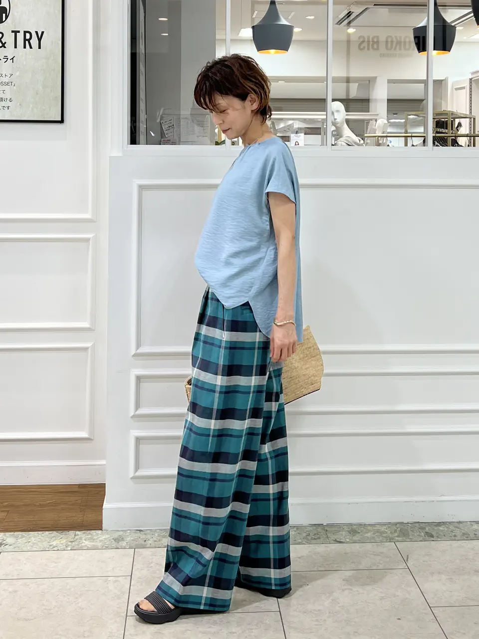 自由区 hazuki コーディネート画像
