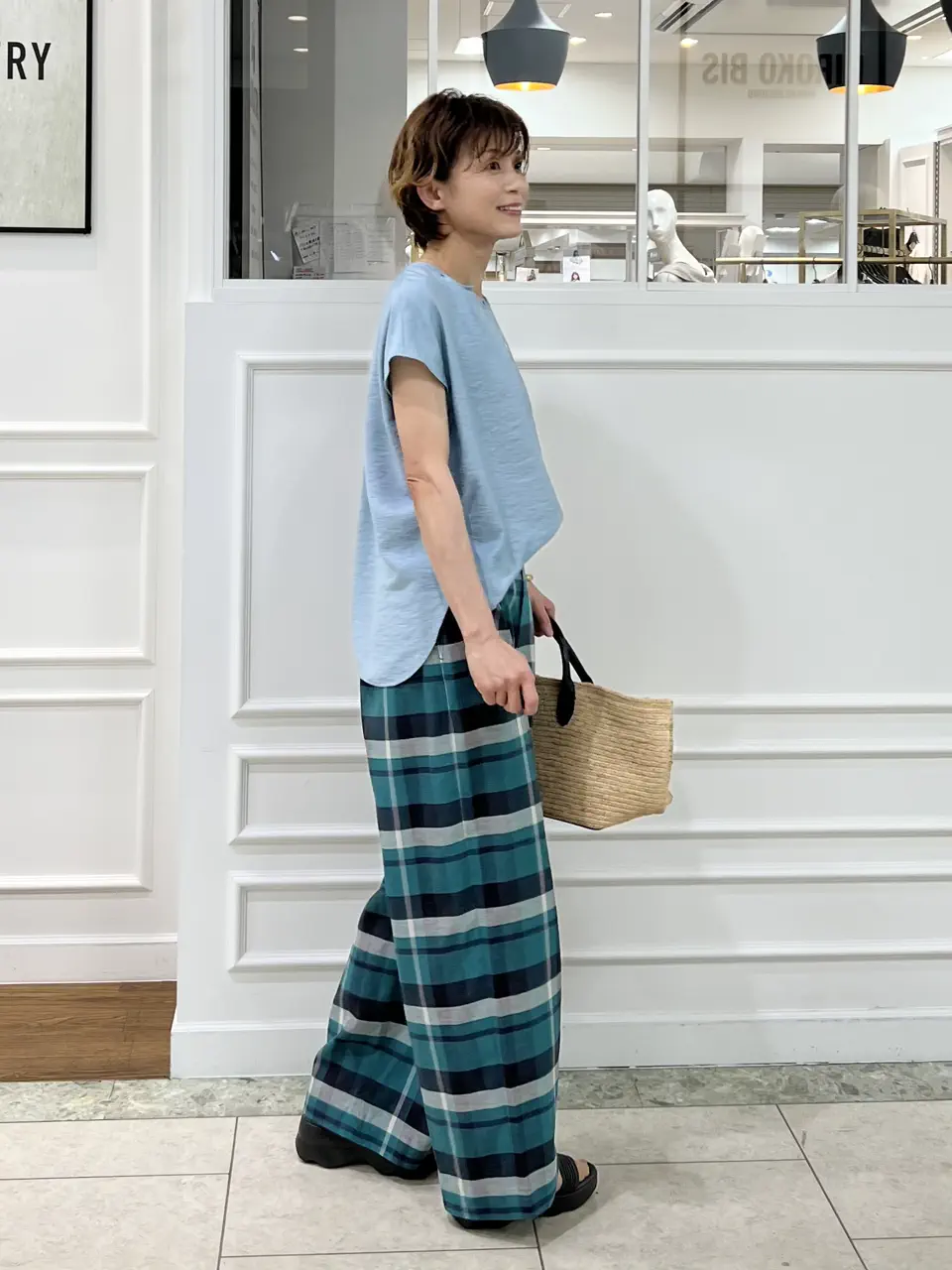 自由区 hazuki コーディネート画像