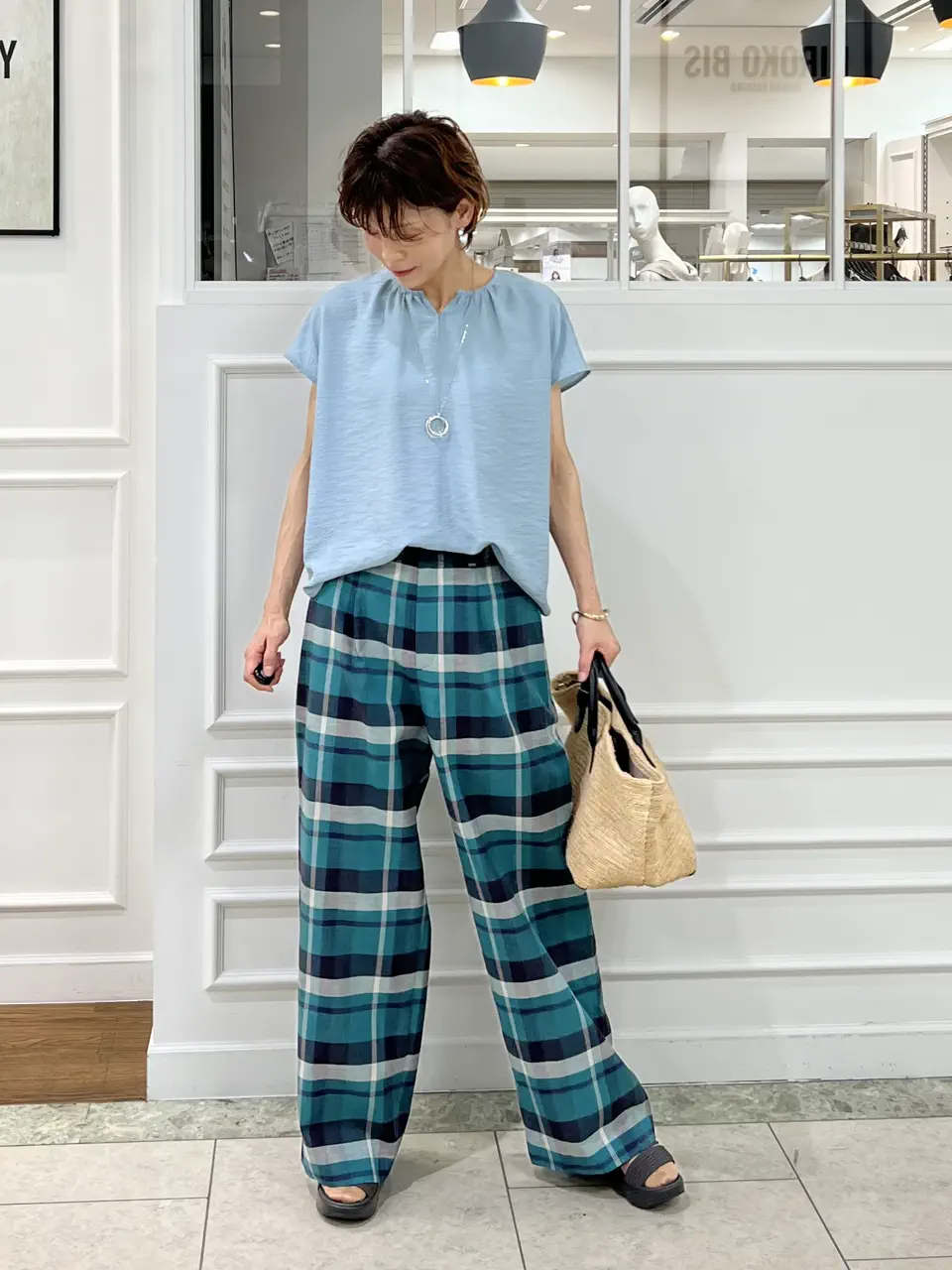 自由区 hazuki コーディネート画像