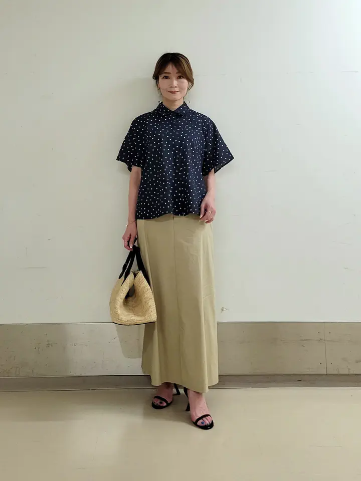 自由区 濱地 コーディネート画像