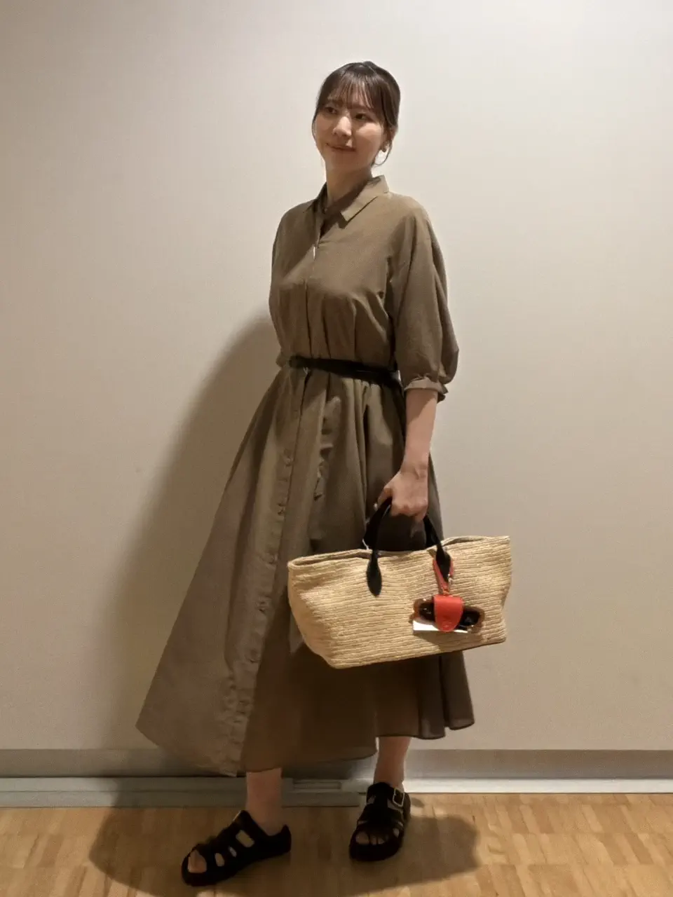 自由区 森川 コーディネート画像