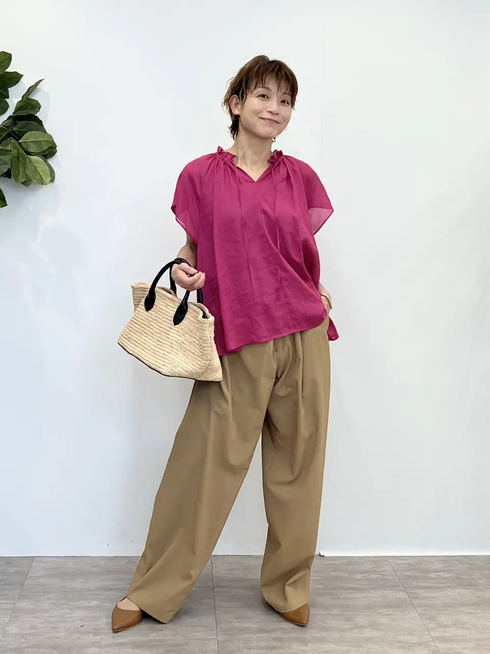 自由区 hazuki コーディネート画像