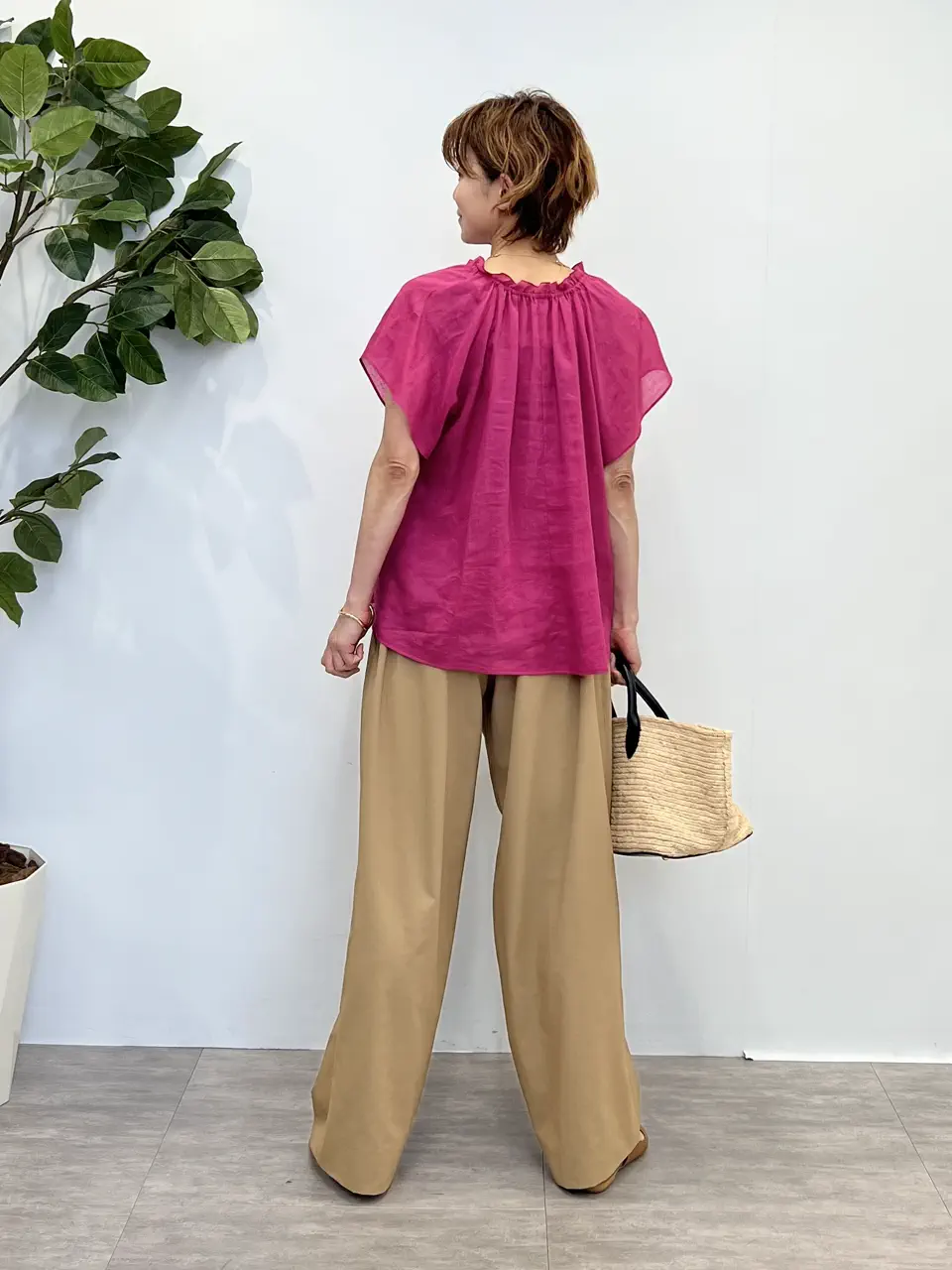 自由区 hazuki コーディネート画像