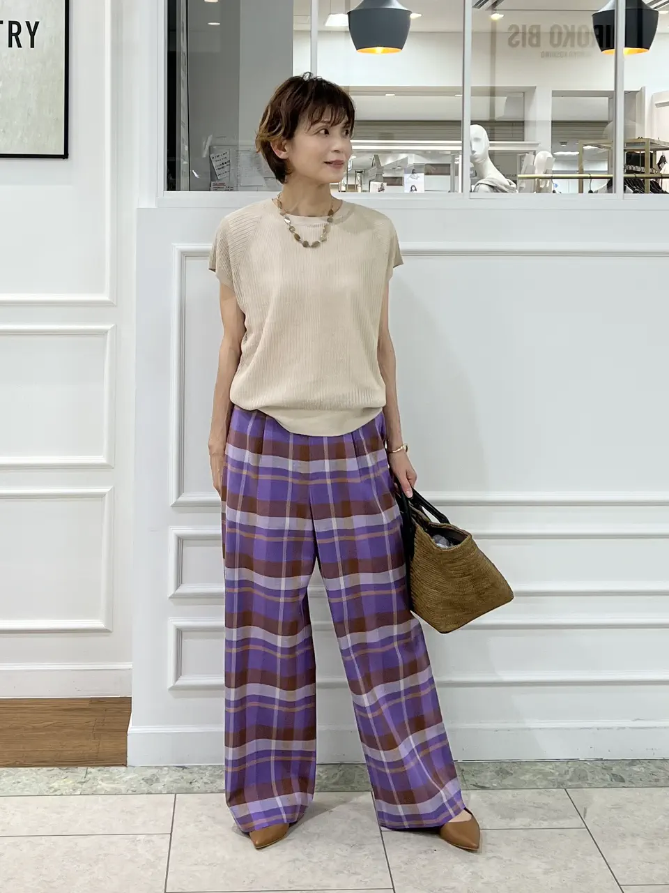 自由区 hazuki コーディネート画像