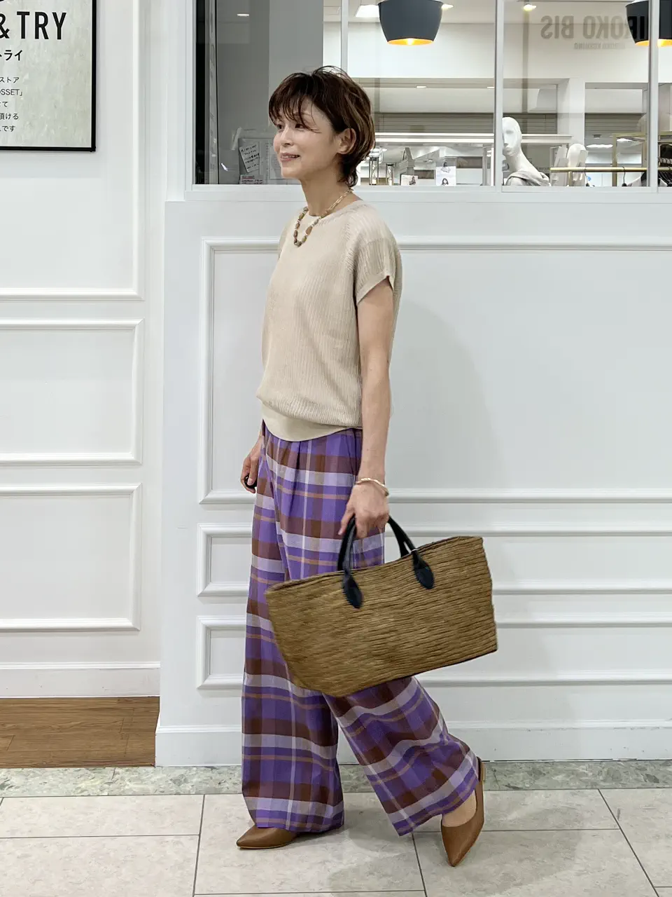 自由区 hazuki コーディネート画像