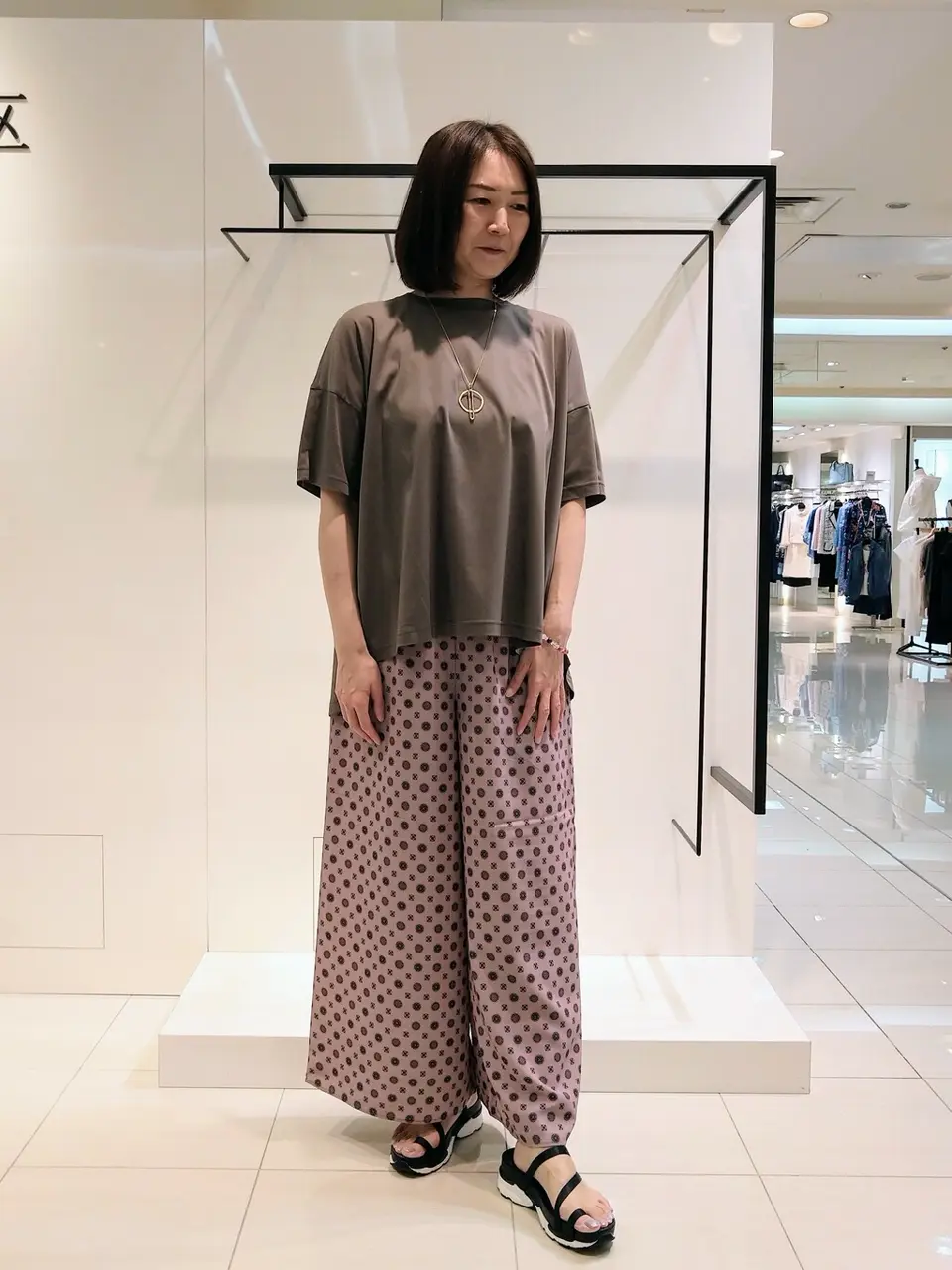 自由区 奥山 コーディネート画像