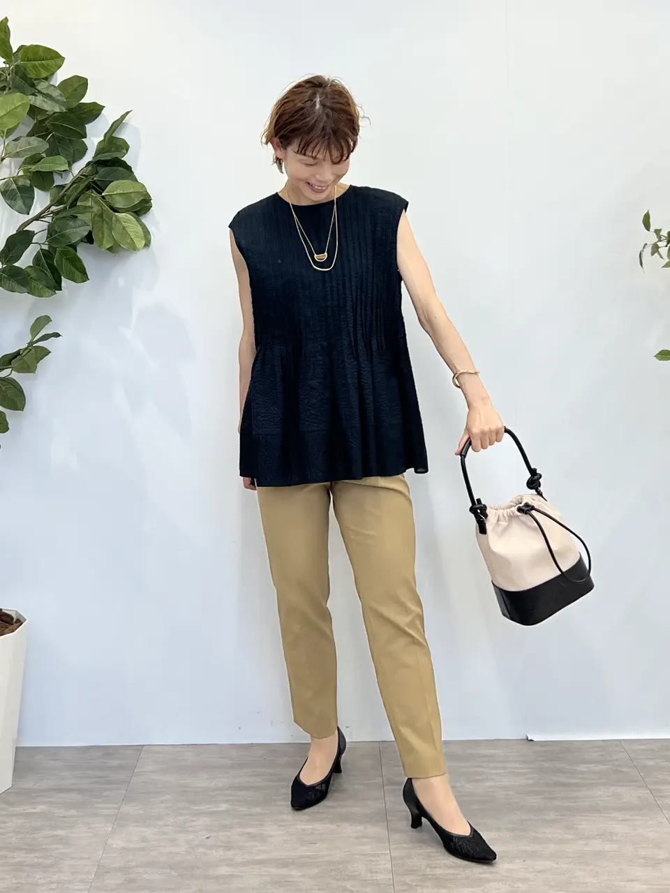 自由区 hazuki コーディネート画像