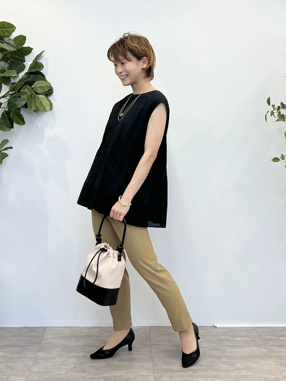 自由区 hazuki コーディネート画像