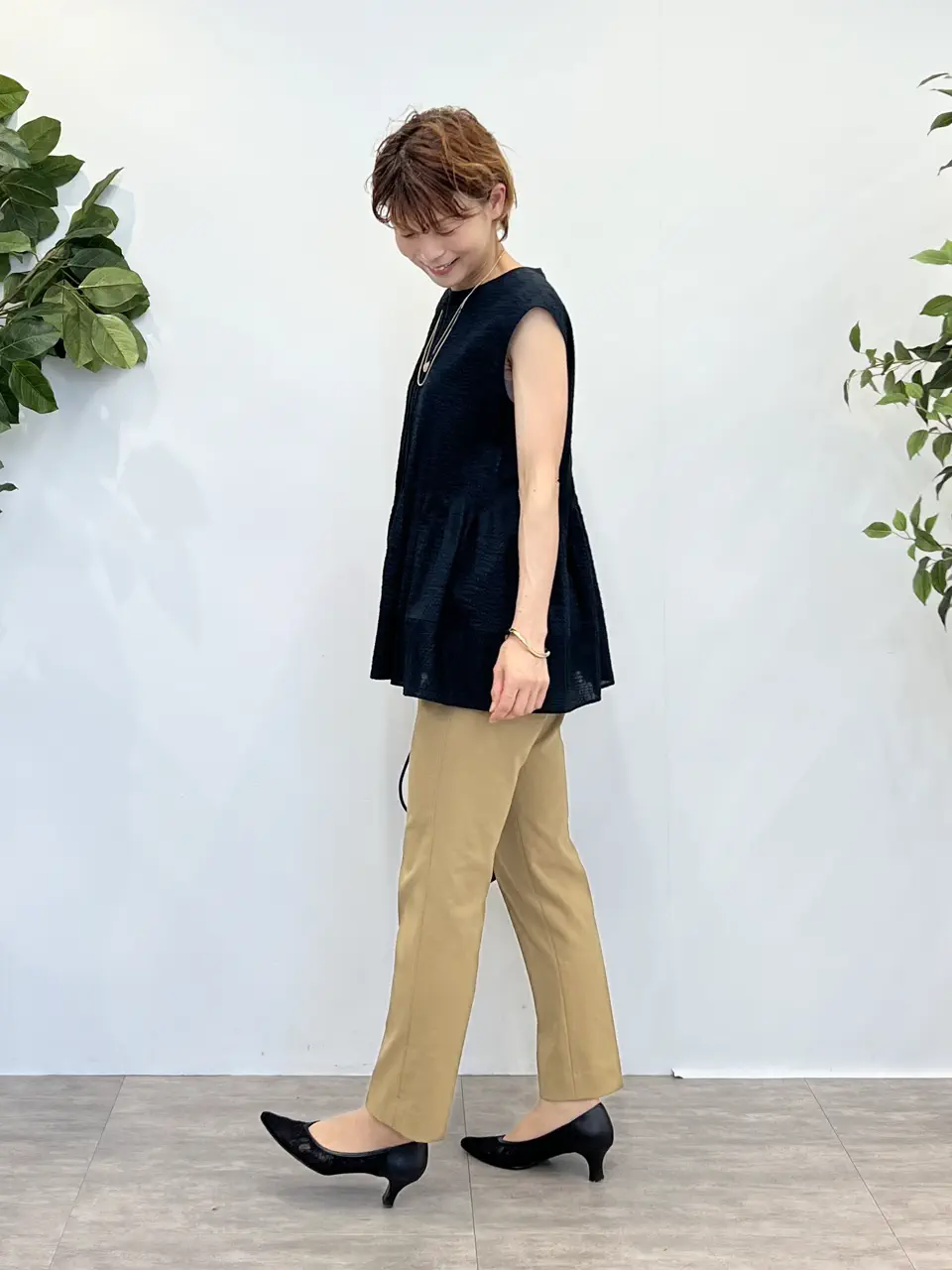 自由区 hazuki コーディネート画像