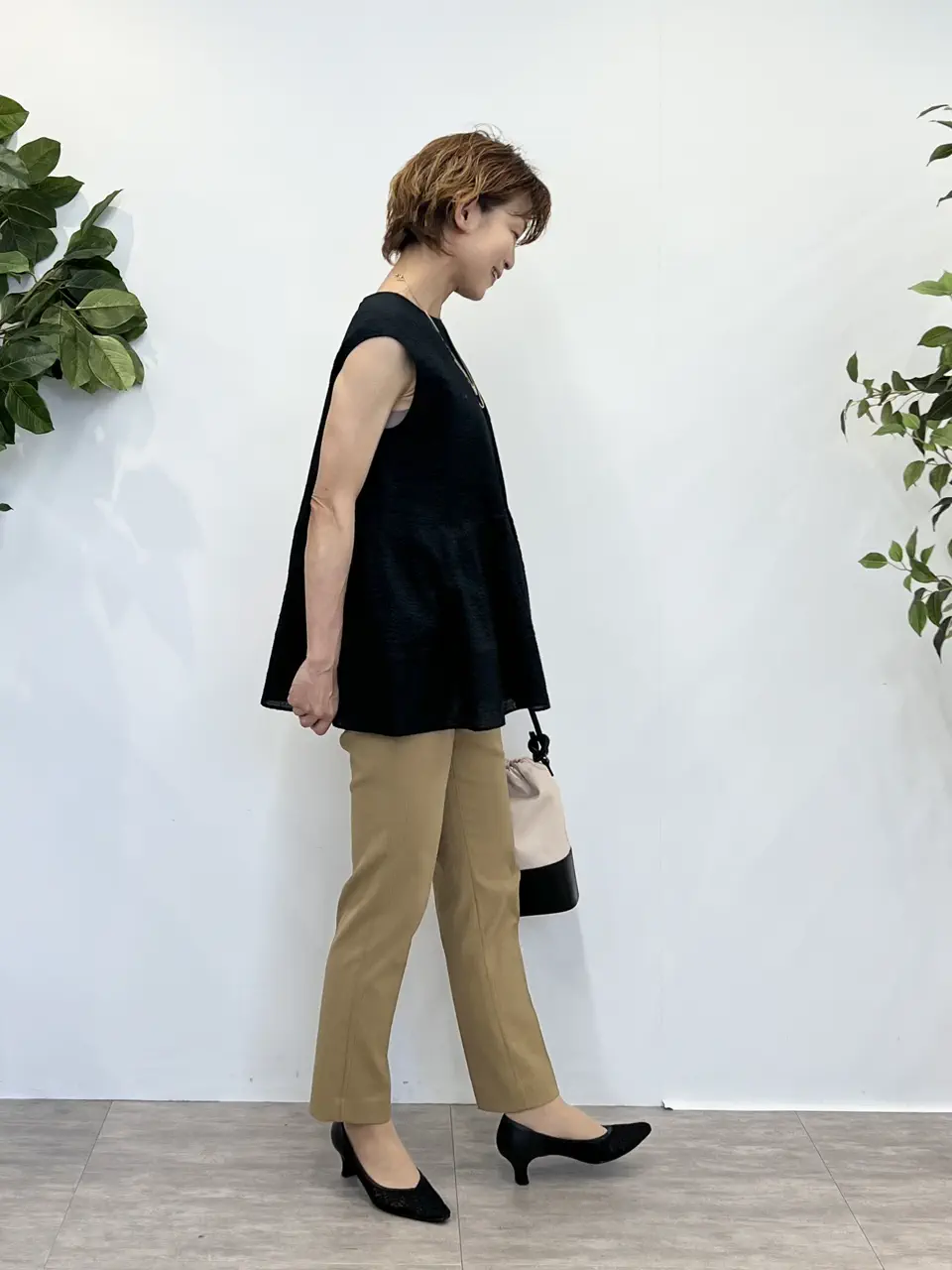 自由区 hazuki コーディネート画像