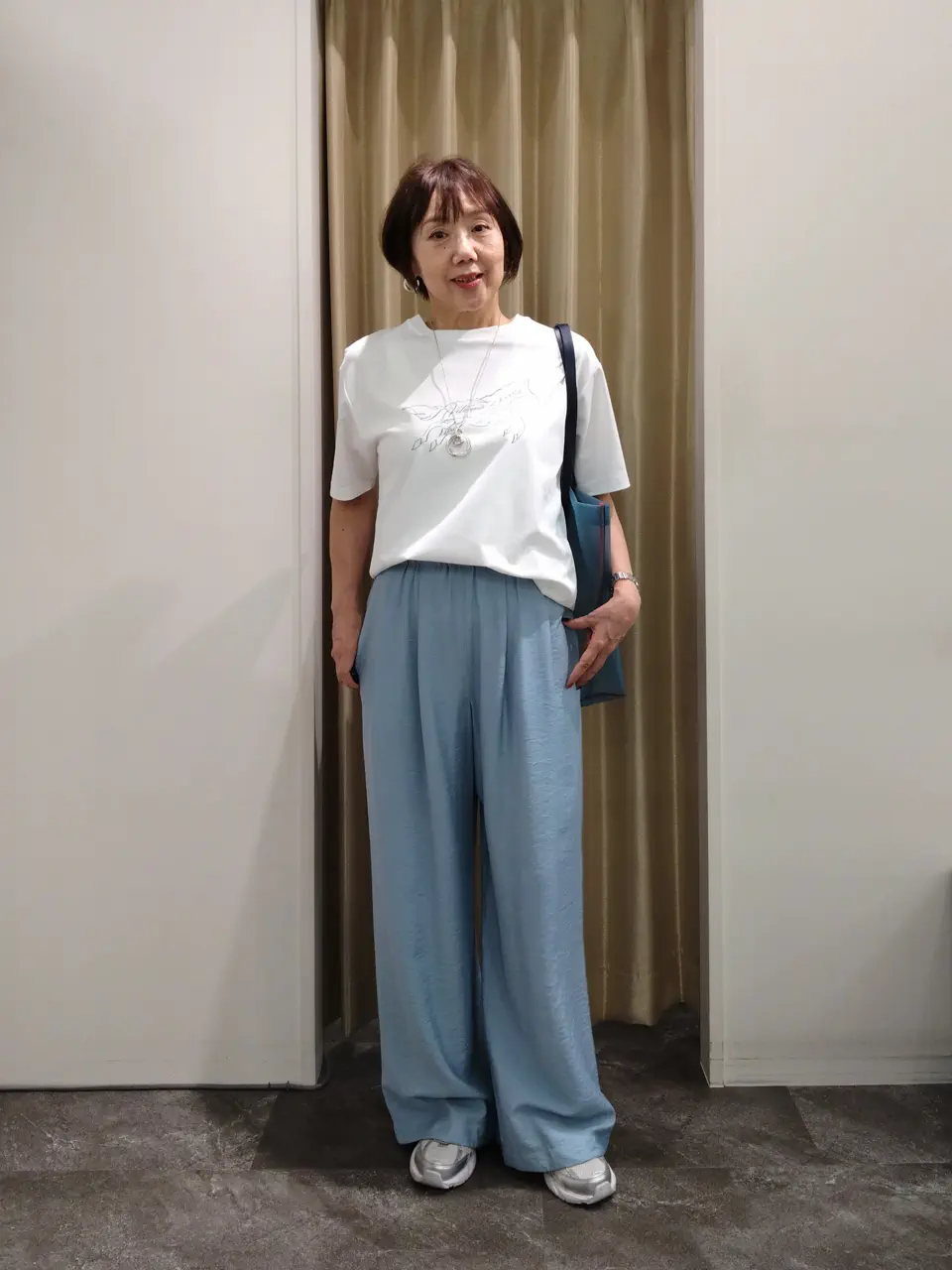 自由区 鶴田 コーディネート画像