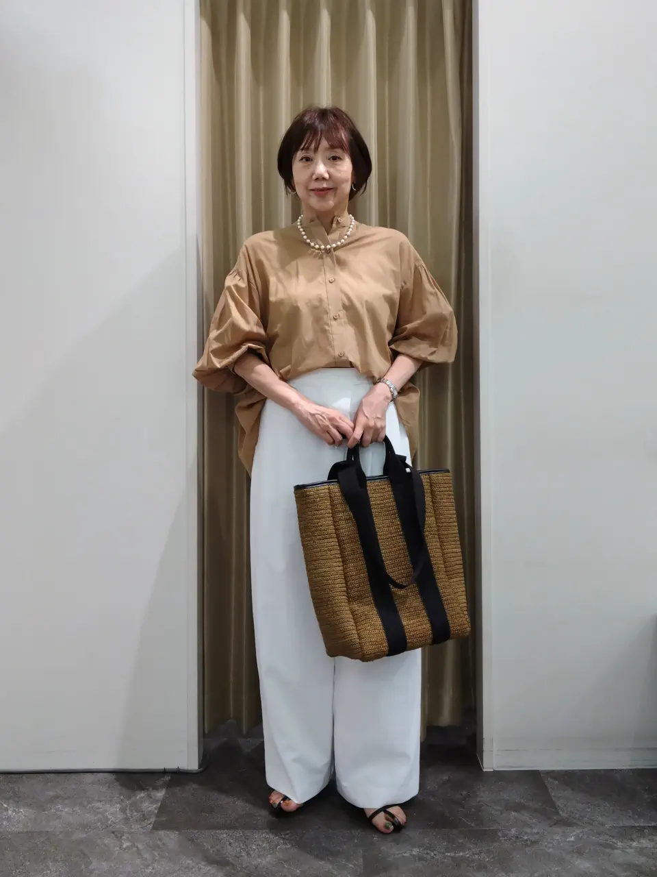 自由区 鶴田 コーディネート画像