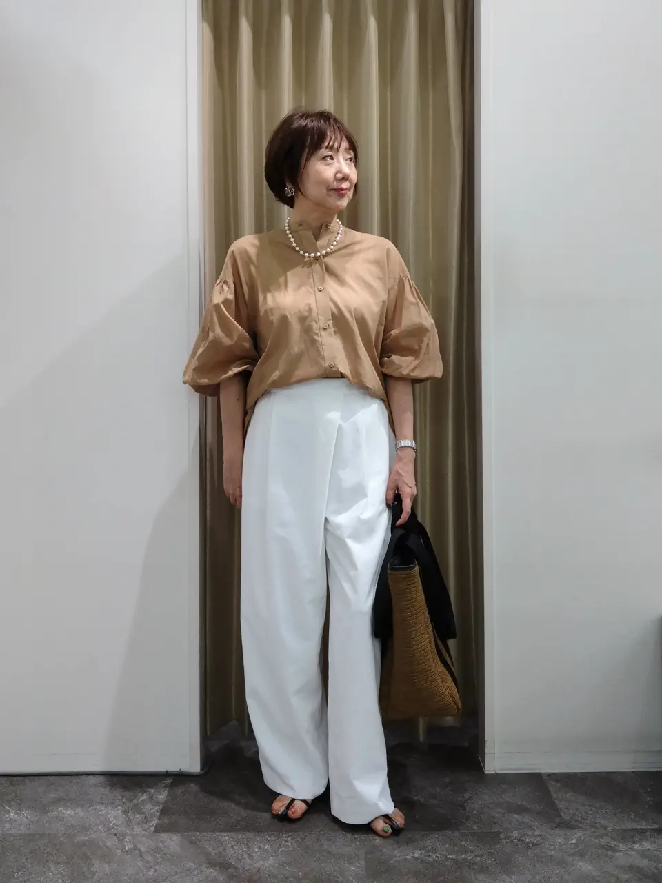 自由区 鶴田 コーディネート画像