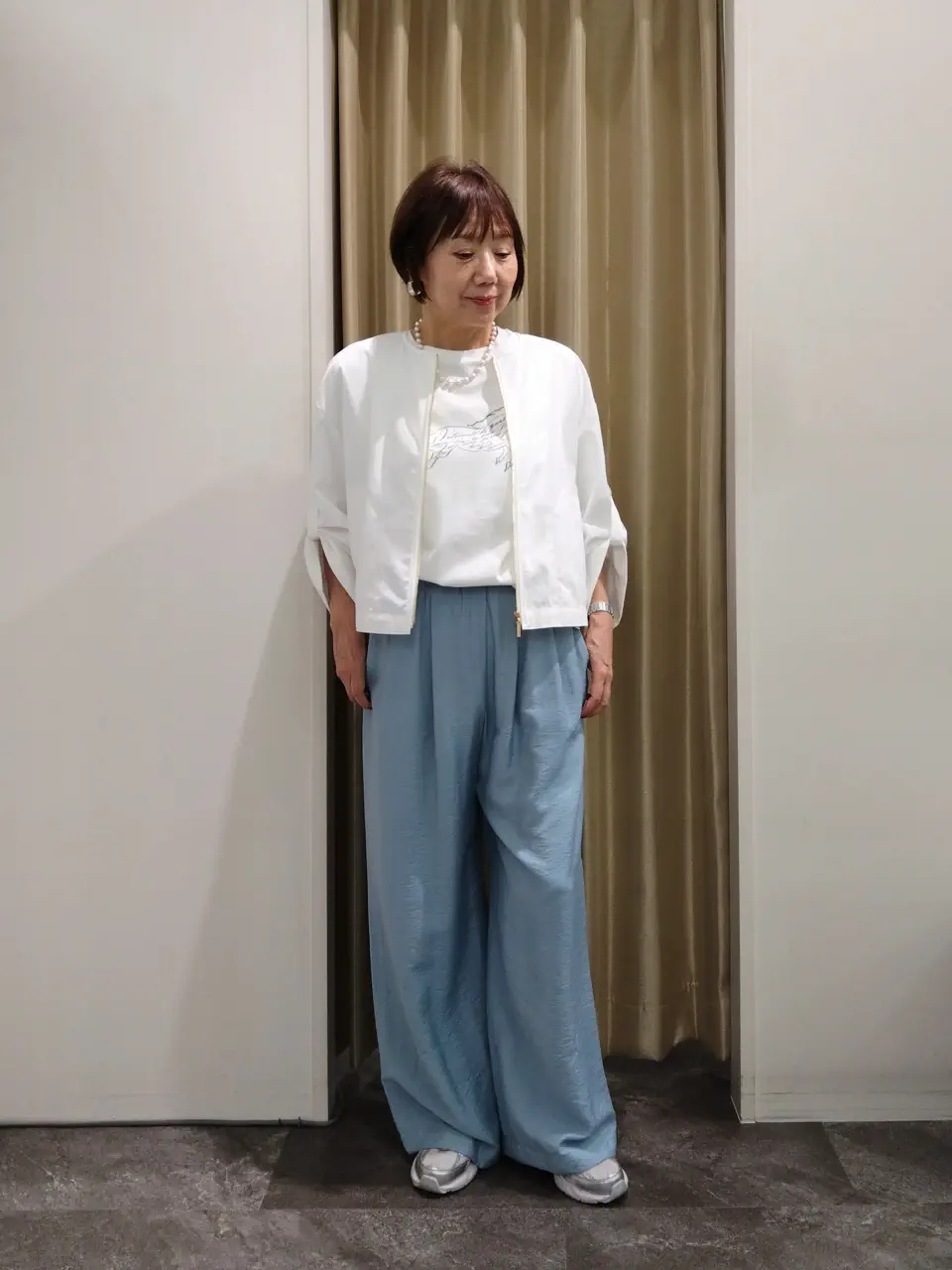 自由区 鶴田 コーディネート画像