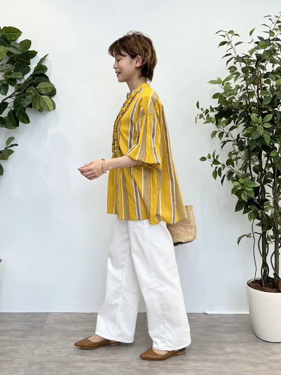 自由区 hazuki コーディネート画像