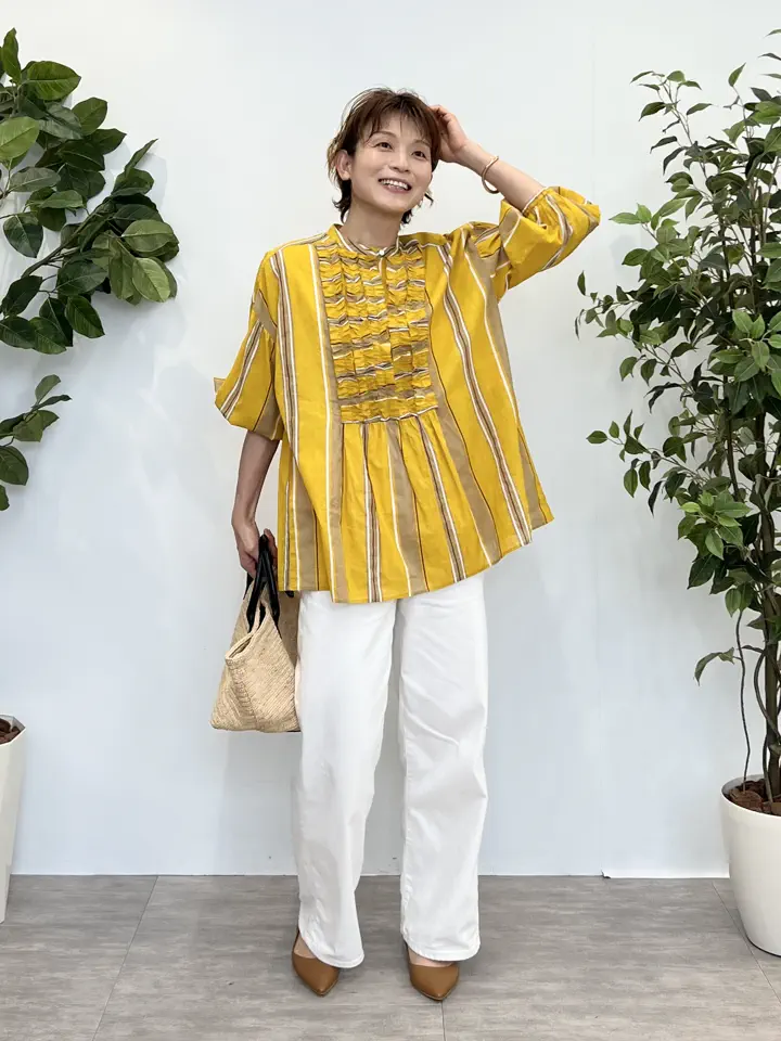 自由区 hazuki コーディネート画像