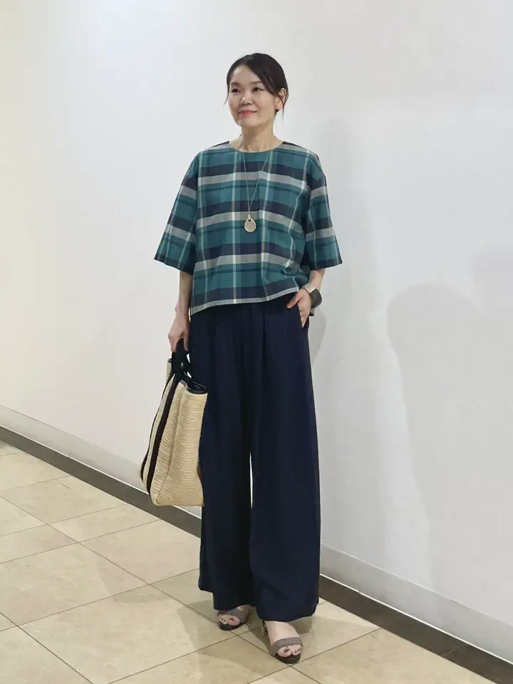 自由区 永石 コーディネート画像
