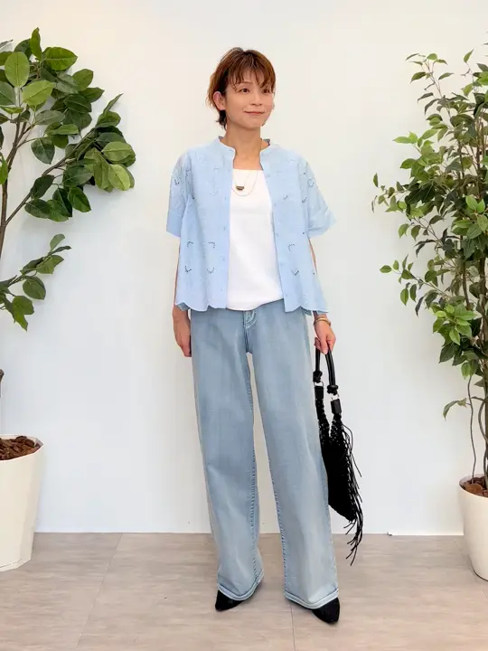 自由区 hazuki コーディネート画像