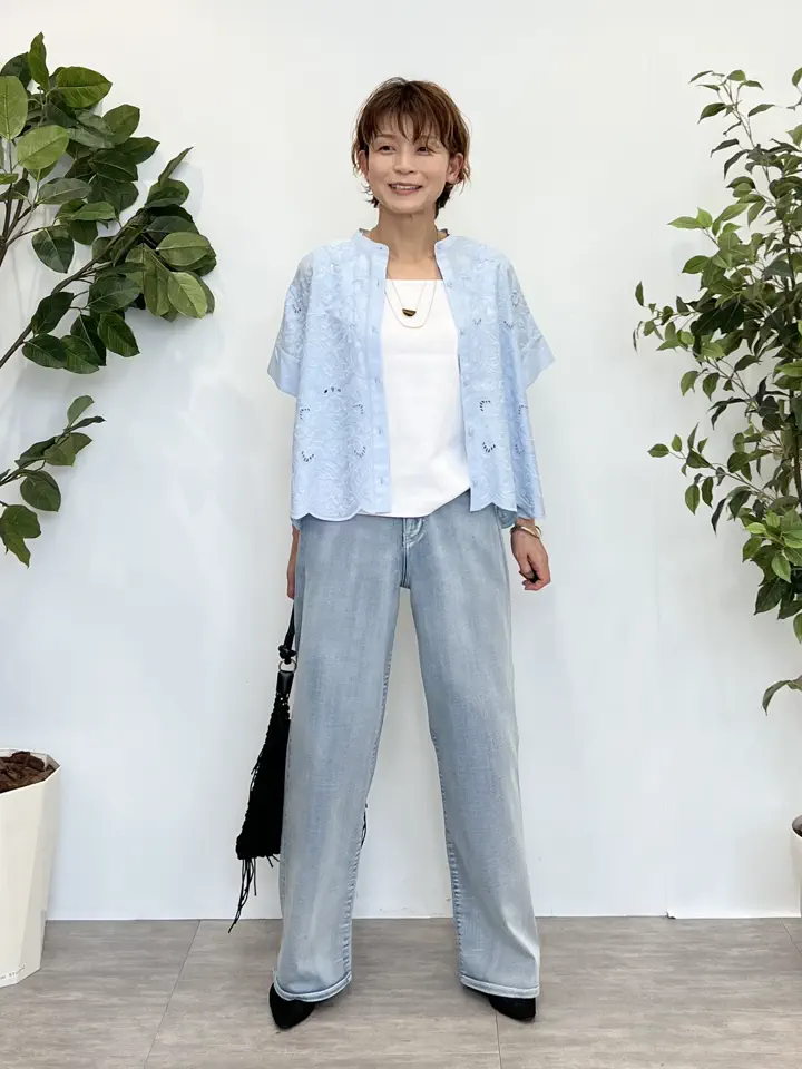 自由区 hazuki コーディネート画像