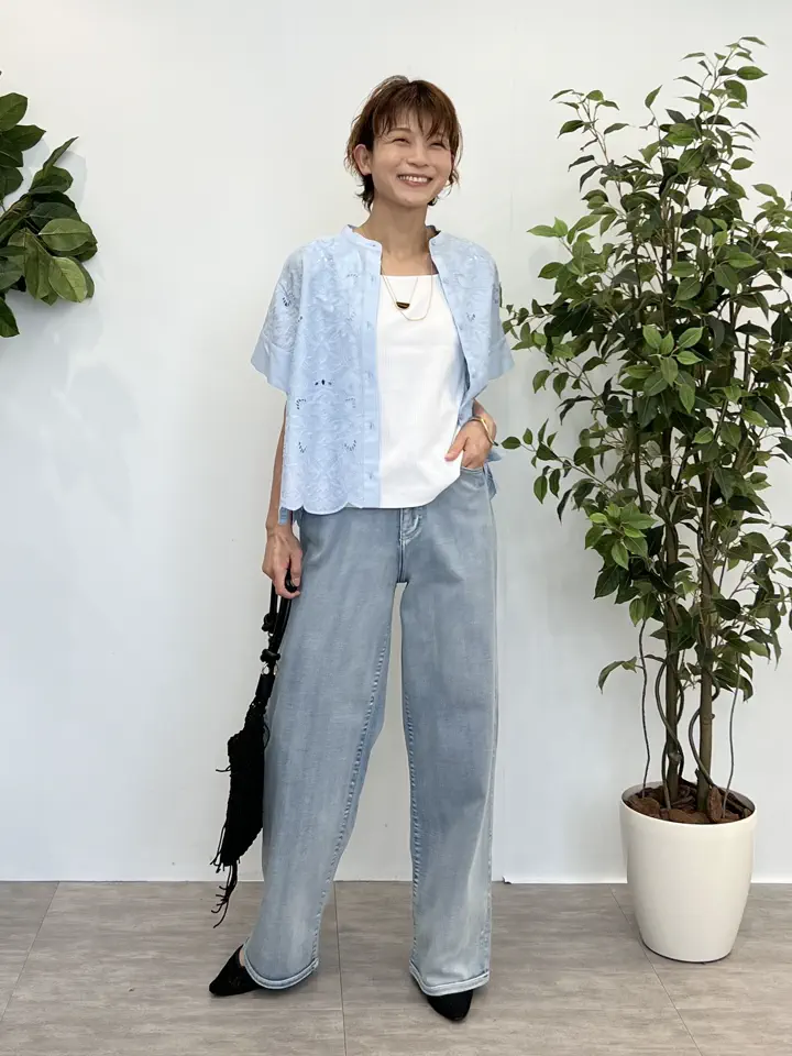 自由区 hazuki コーディネート画像