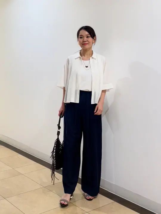 自由区 永石 コーディネート画像
