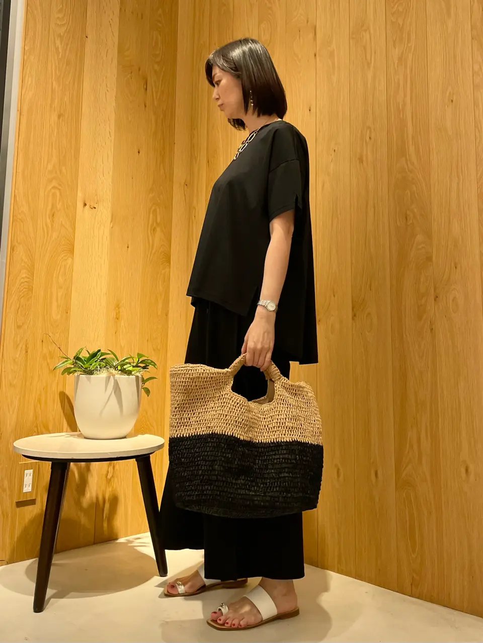 自由区 大宮 コーディネート画像