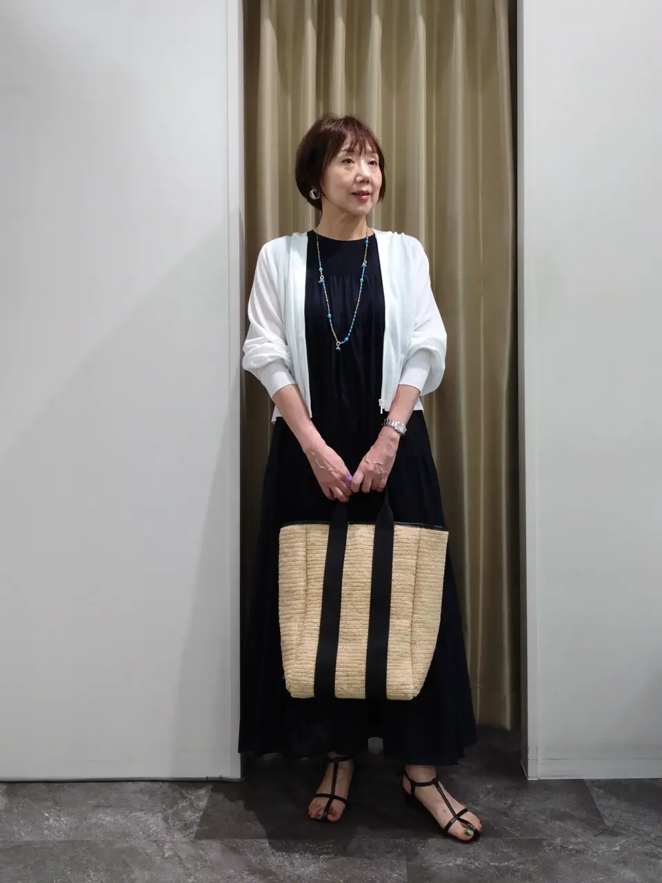 自由区 鶴田 コーディネート画像
