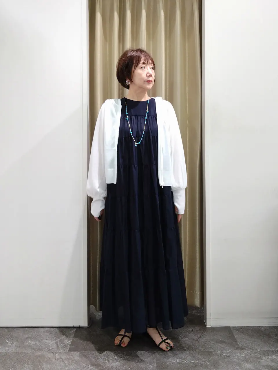 自由区 鶴田 コーディネート画像