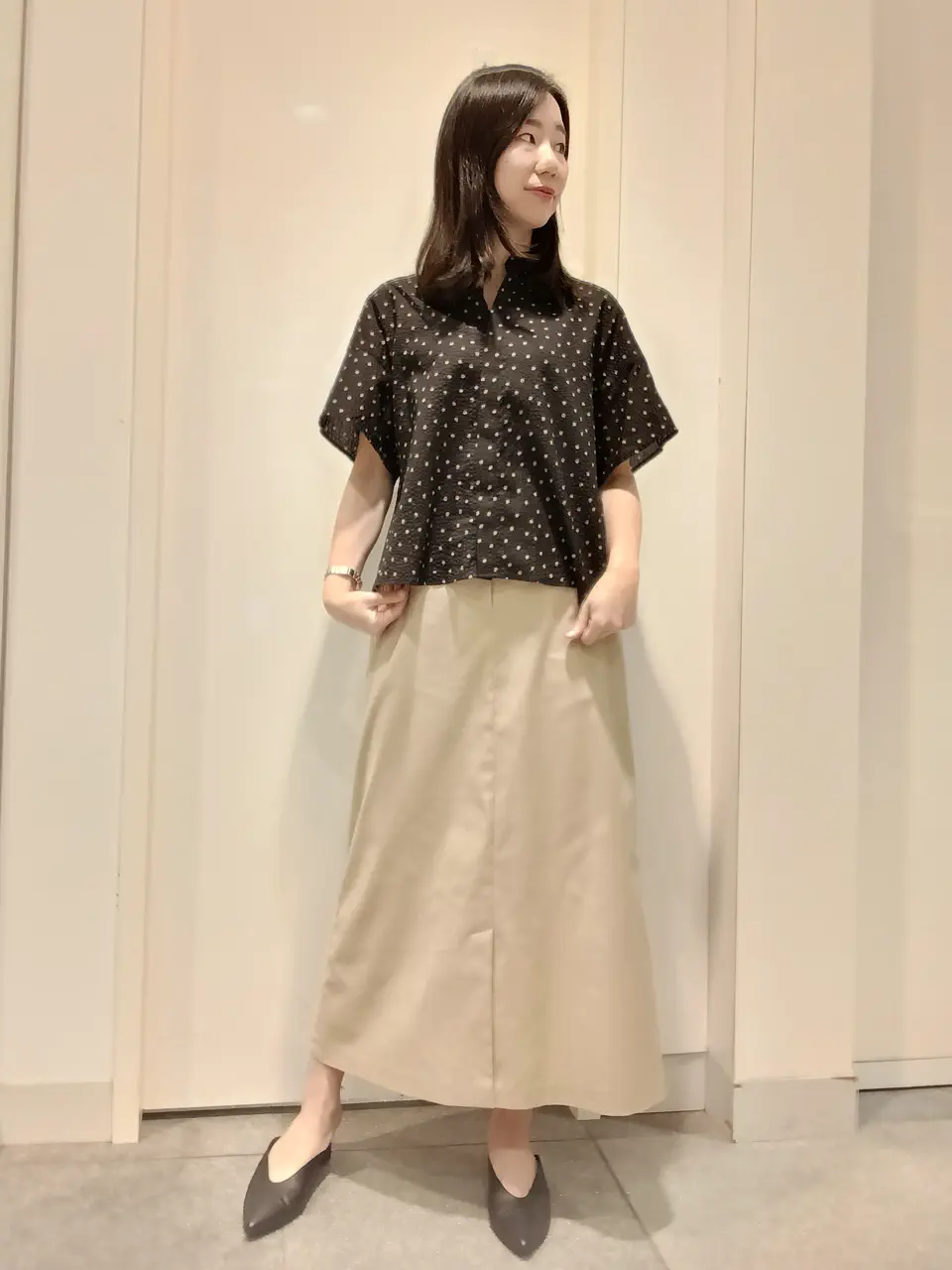 自由区 スタッフ コーディネート画像