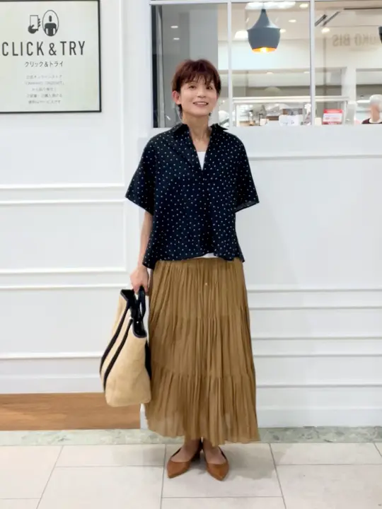 自由区 hazuki コーディネート画像